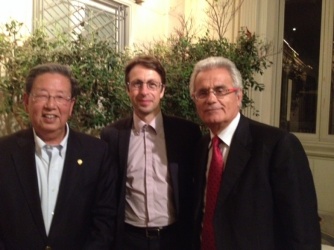 From left to right: Savio L-Y Woo, Stéphane Nouveau, Ramon Cugat